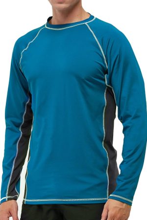 Men’s Long Sleeve Diving Rash Vest Top