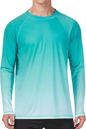 Men’s UPF 50+ Rash Guard Long Sleeve